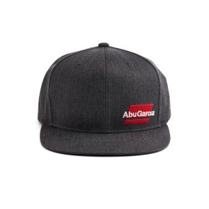 Heather Grey Flat Brim Hat